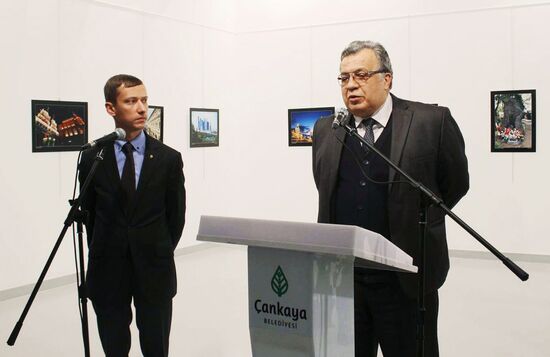 Assassination of Russian Ambassador to Turkey Andrei Karlov