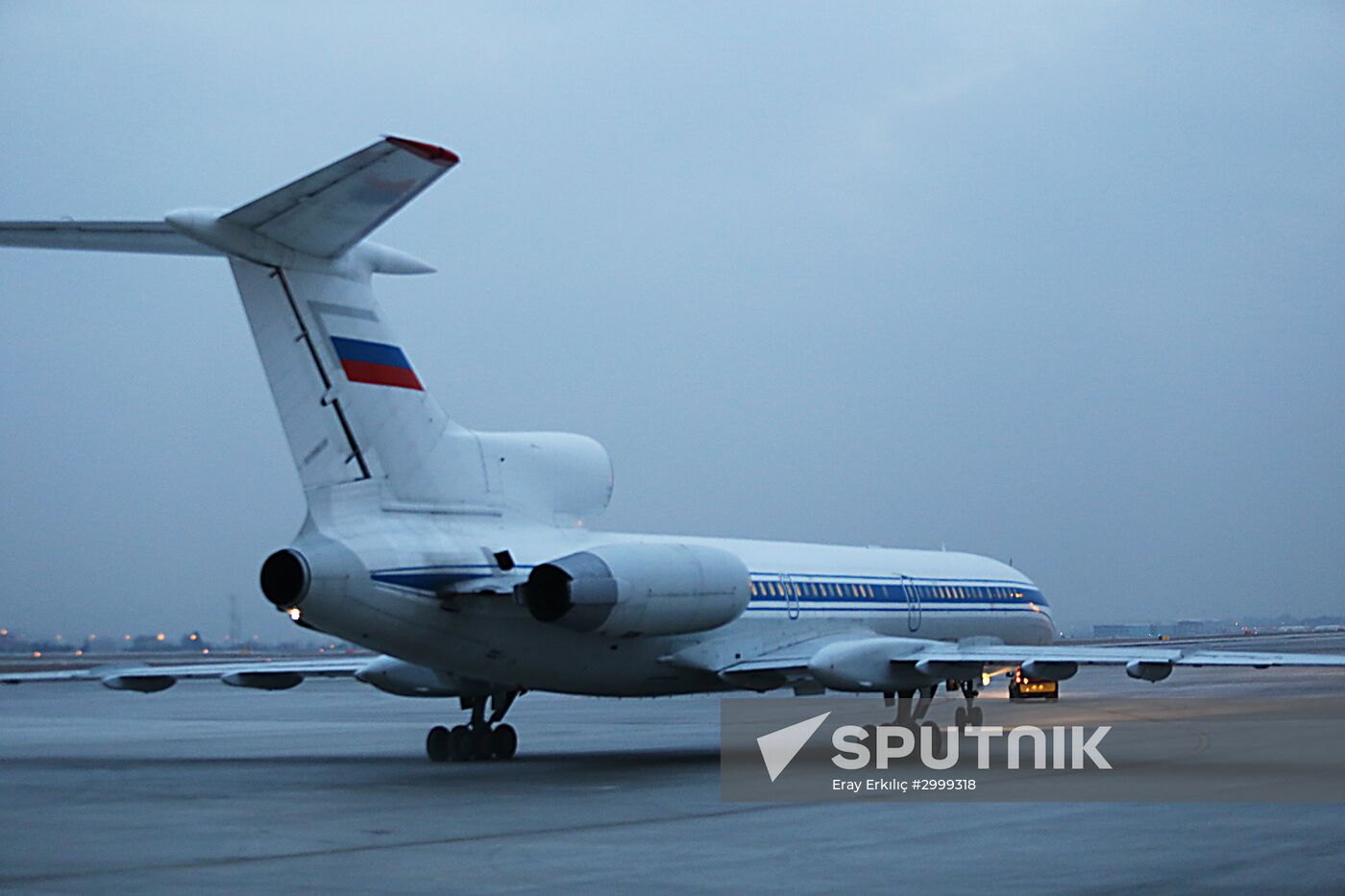 Farewell to Russian Ambassador Andrei Karlov in Ankara Airport