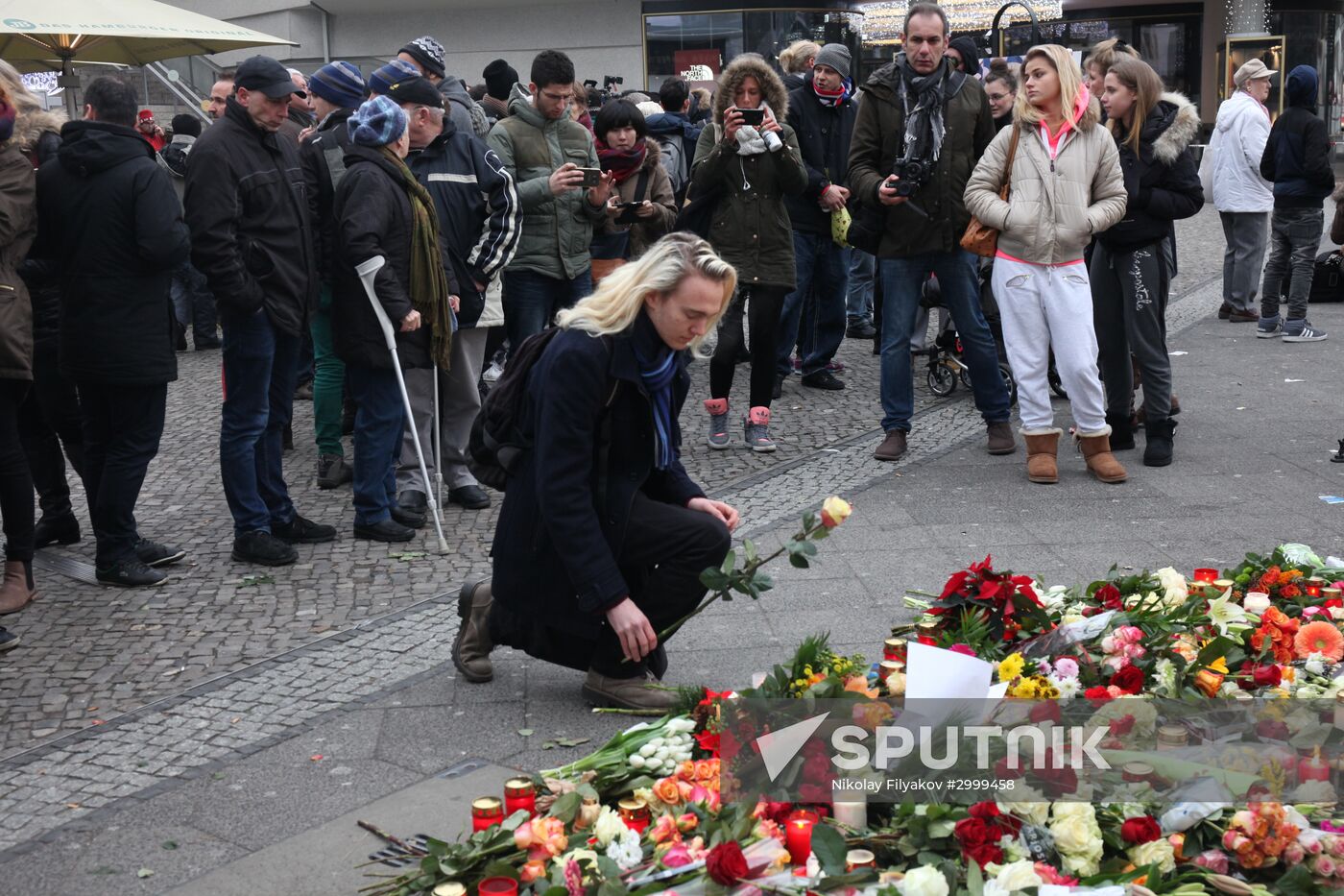 Scene of Berlin terror attack