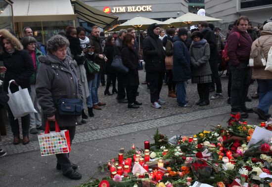 Scene of Berlin terror attack