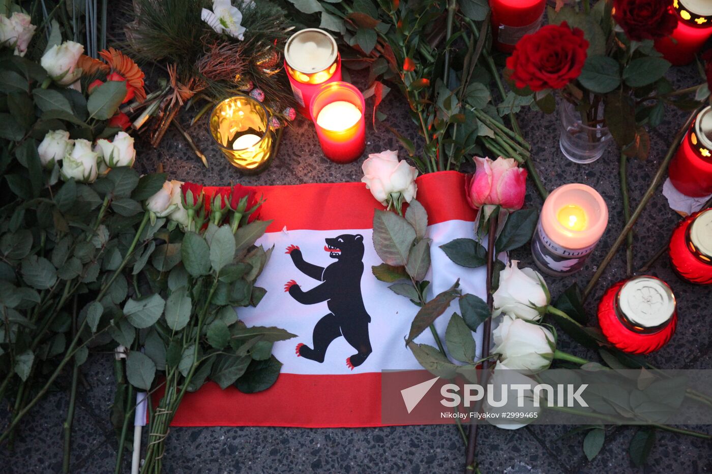 Scene of Berlin terror attack