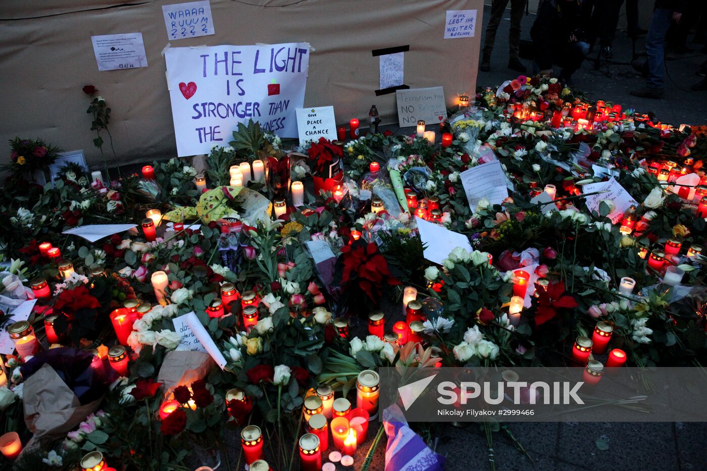 Scene of Berlin terror attack