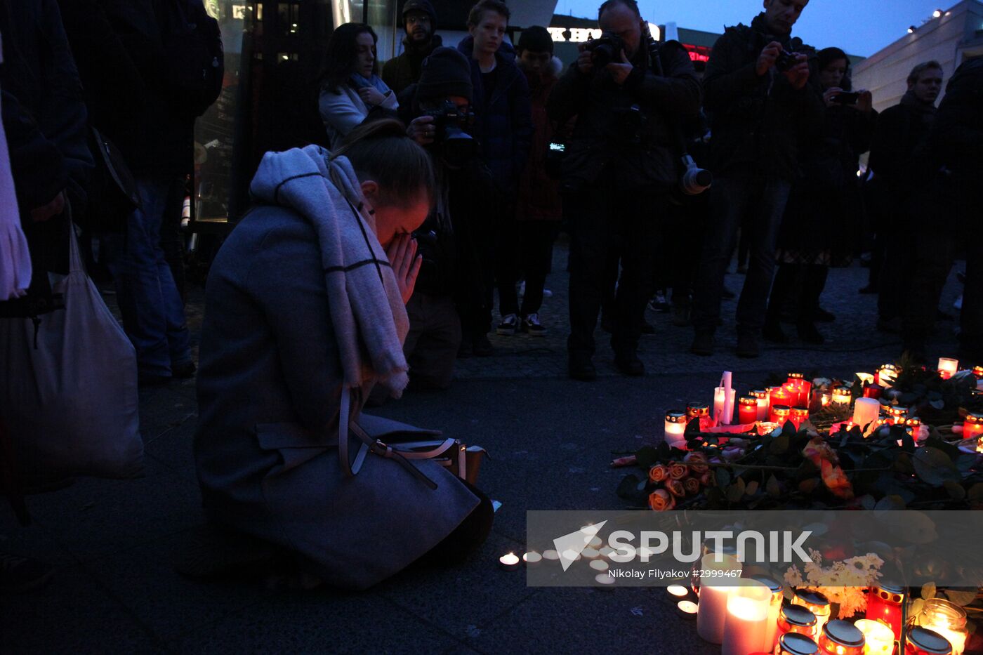 Scene of Berlin terror attack