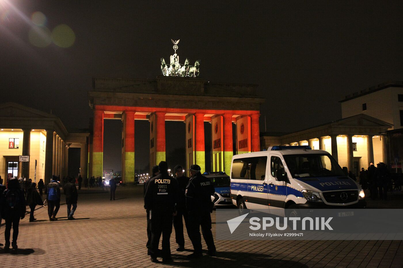 Scene of Berlin terror attack