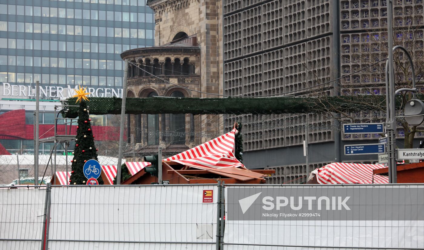 Scene of Berlin terror attack