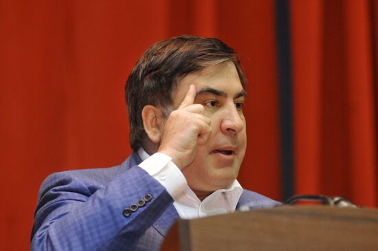 Mikheil Saakashvili's speech in Lvov