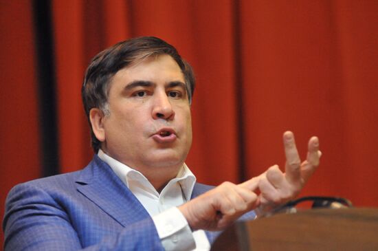 Mikheil Saakashvili's speech in Lvov