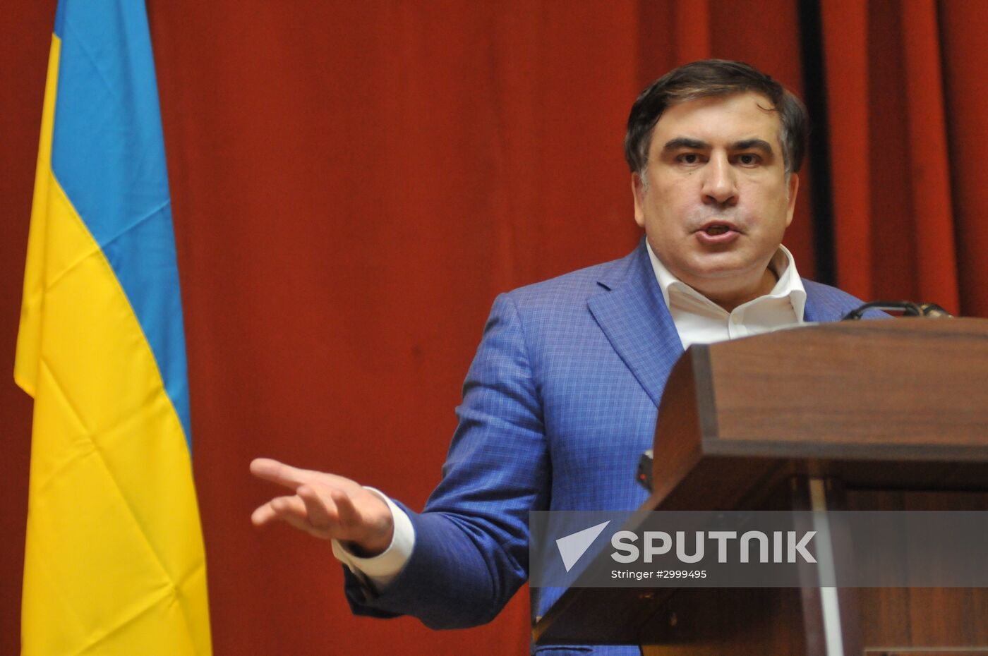 Mikheil Saakashvili's speech in Lvov
