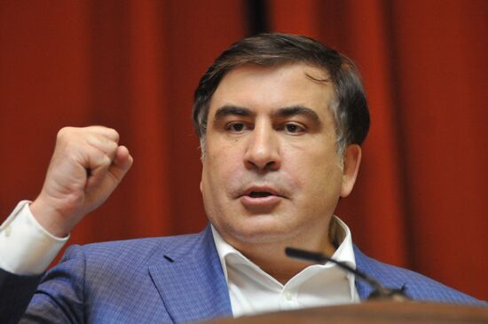 Mikheil Saakashvili's speech in Lvov