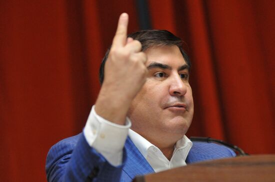 Mikheil Saakashvili's speech in Lvov