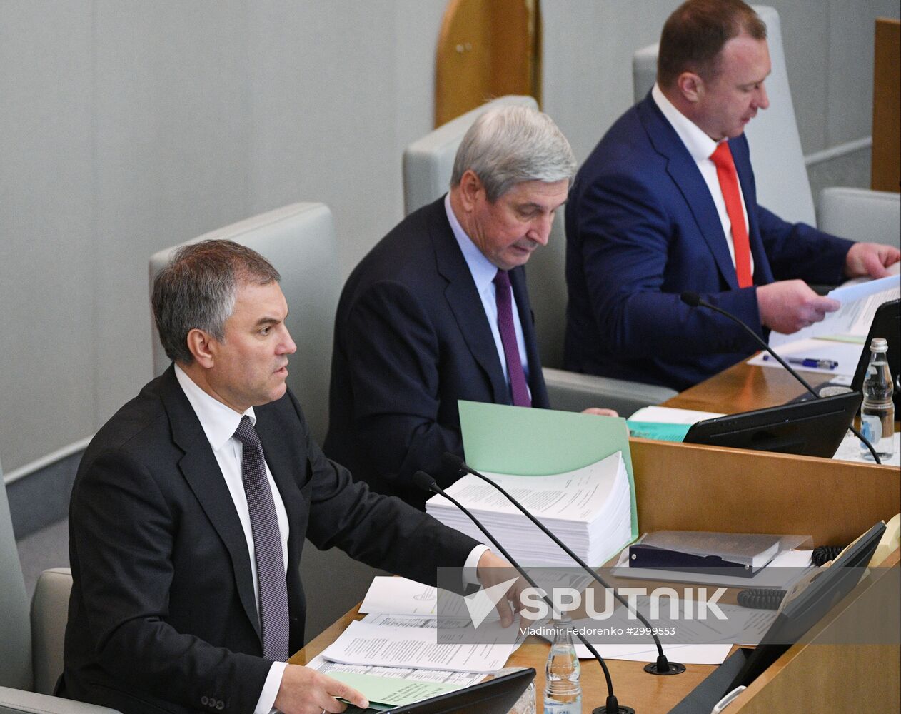 Last plenary meeting of State Duma fall session