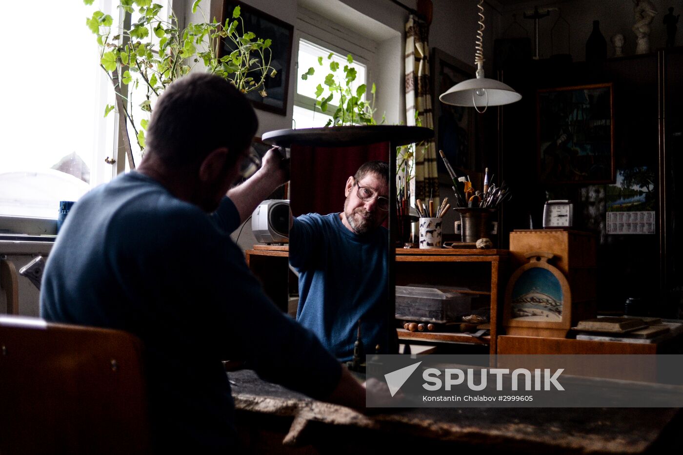 Mirror production in Nizhny Novgorod