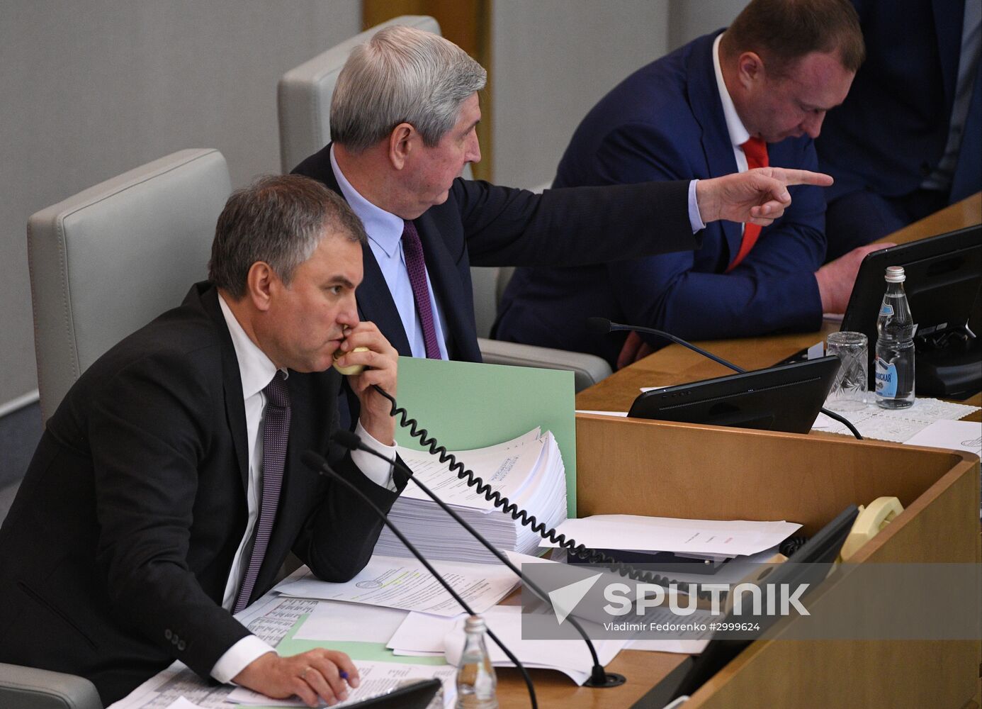 Last plenary meeting of State Duma fall session