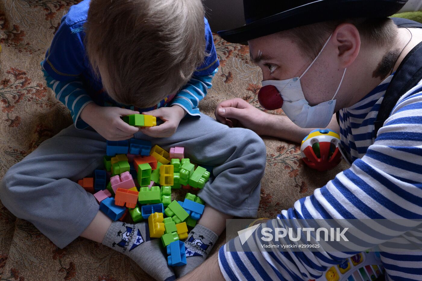 Doctor Clown at Russian Children's City Hospital