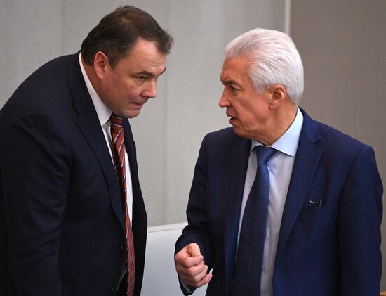 Last plenary meeting of State Duma fall session