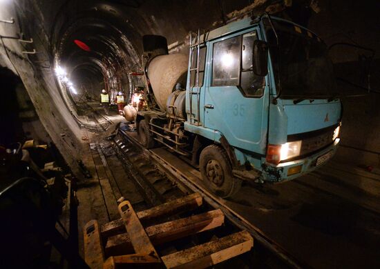 Tunnel renovation in Vladivostok