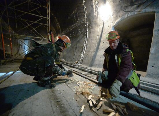 Tunnel renovation in Vladivostok
