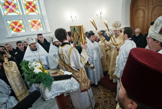 Cathedral of Holy Righteous Warrior Fyodor Ushakov opens in Sevastopol