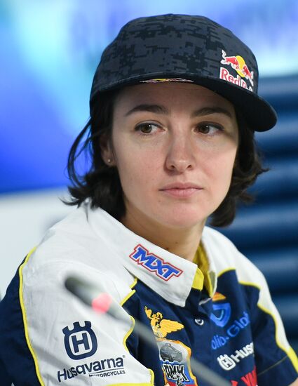 News conference on Moscow Police participation in Dakar Rally
