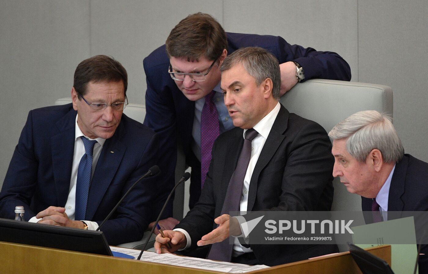 Last plenary meeting of State Duma fall session