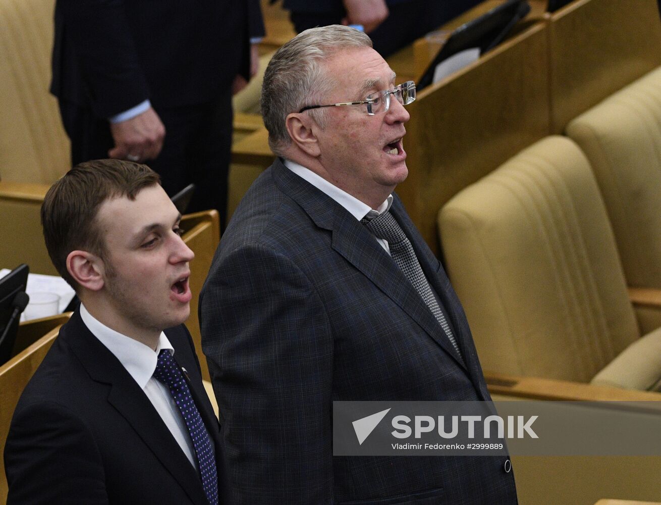 Russian State Duma holds fall session's last plenary meeting
