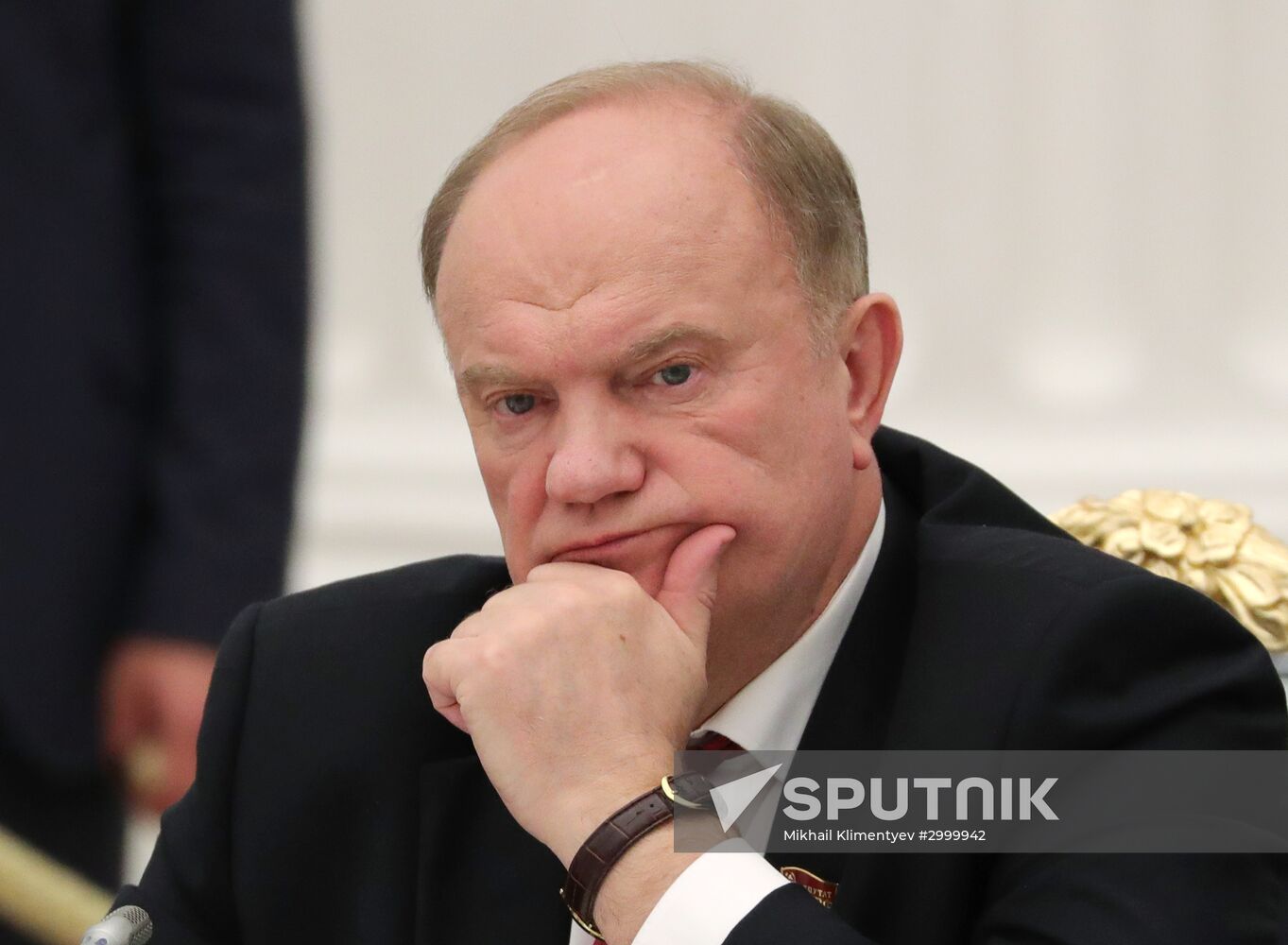 Vladimir Putin meets with Russian Federation Council and State Duma top officials