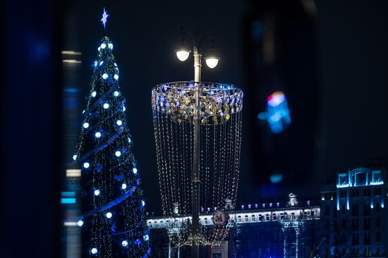 Moscow ahead of New Year