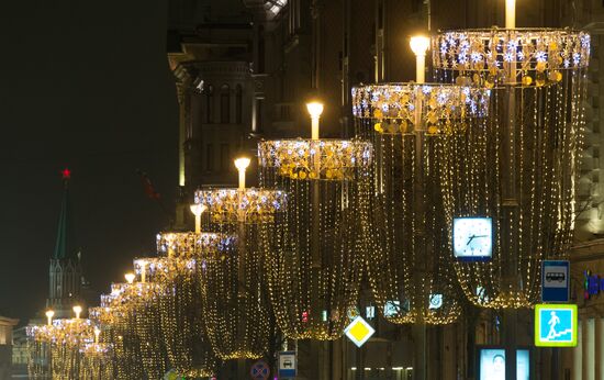 Moscow ahead of New Year