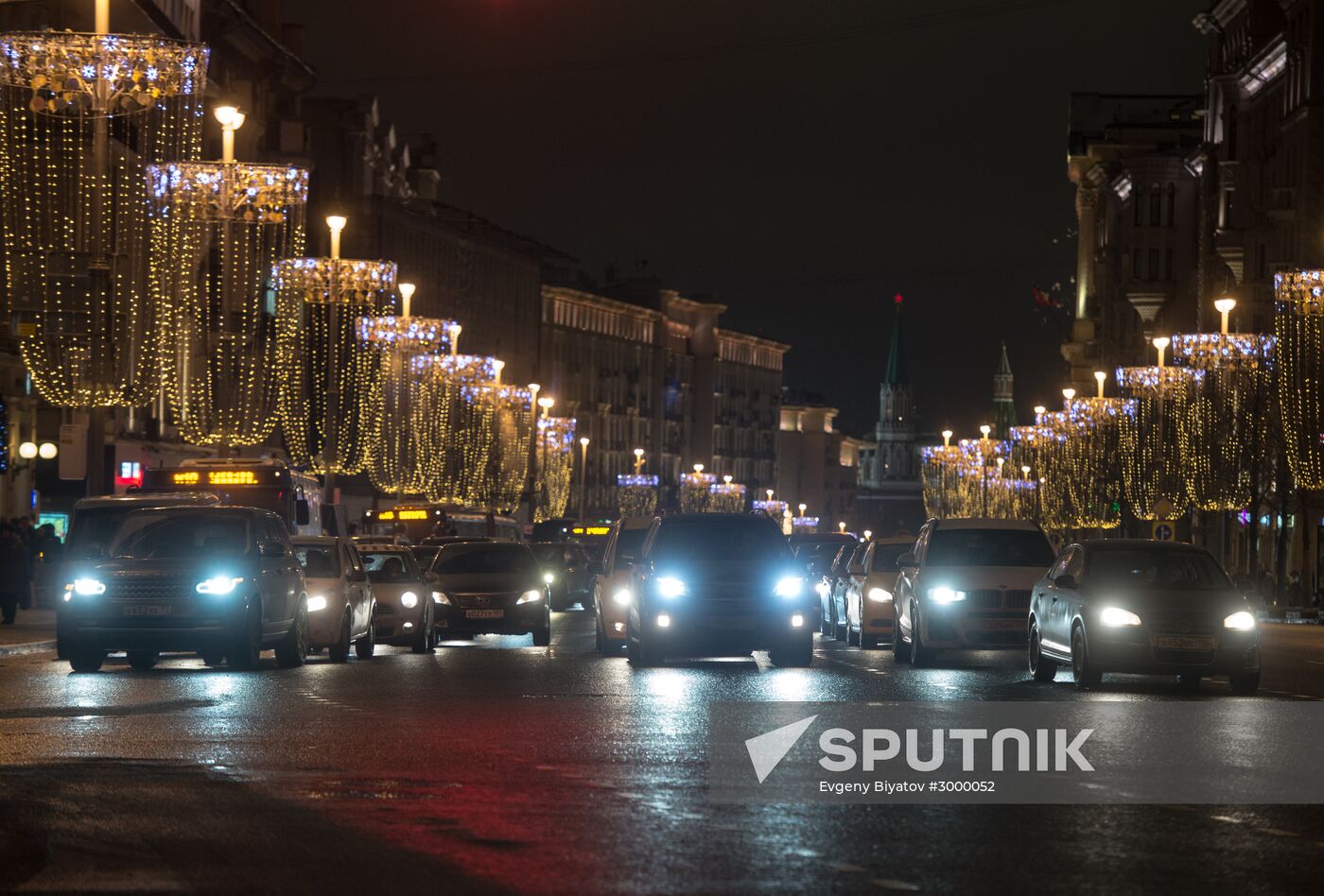 Moscow ahead of New Year