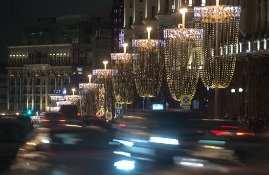 Moscow ahead of New Year
