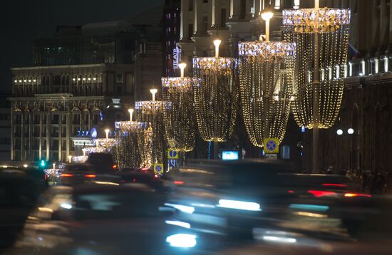Moscow ahead of New Year