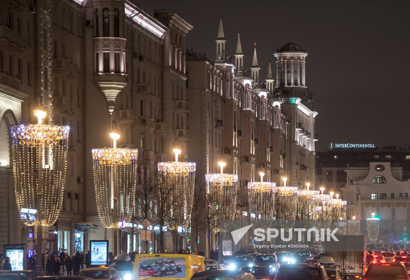 Moscow ahead of New Year