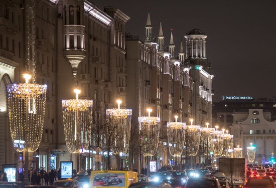 Moscow ahead of New Year