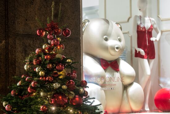 Moscow ahead of New Year