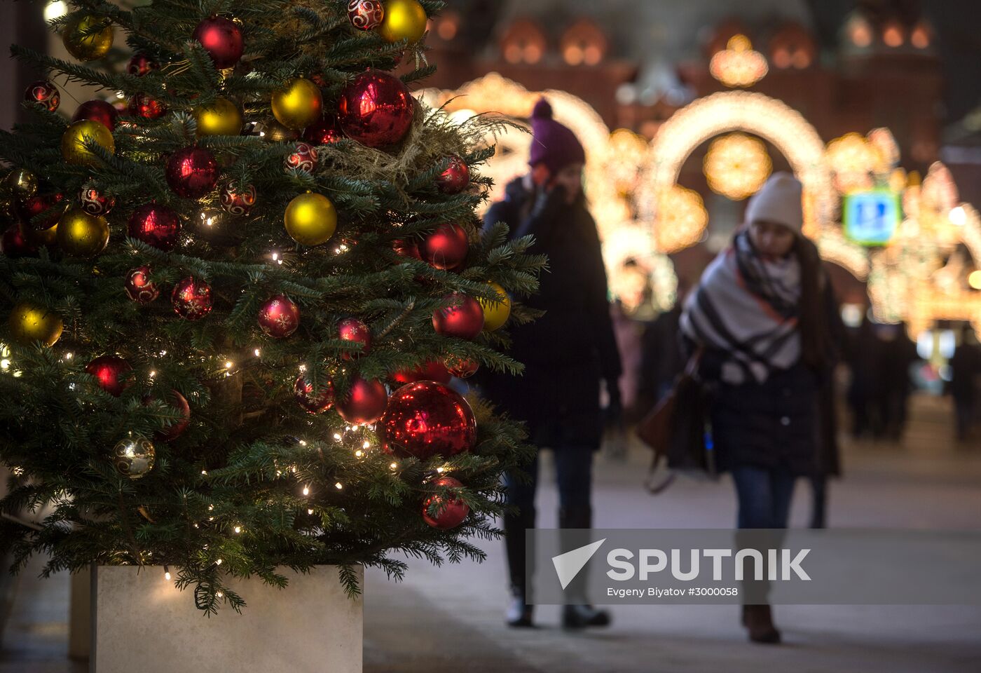 Moscow ahead of New Year