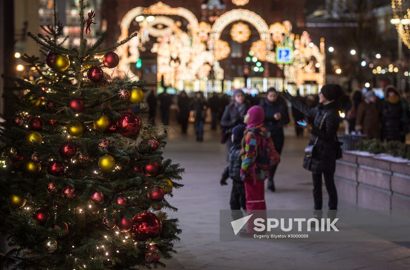 Moscow ahead of New Year