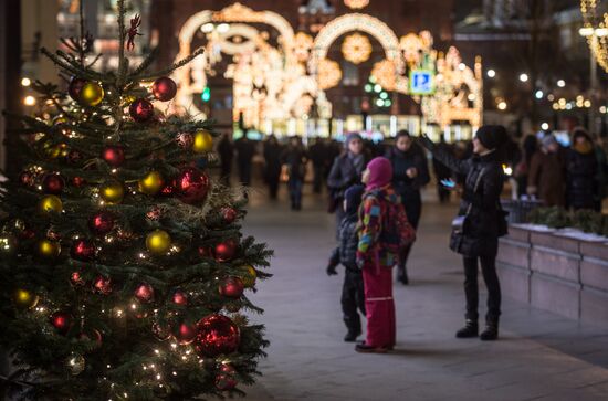 Moscow ahead of New Year