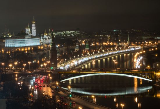 Moscow ahead of New Year