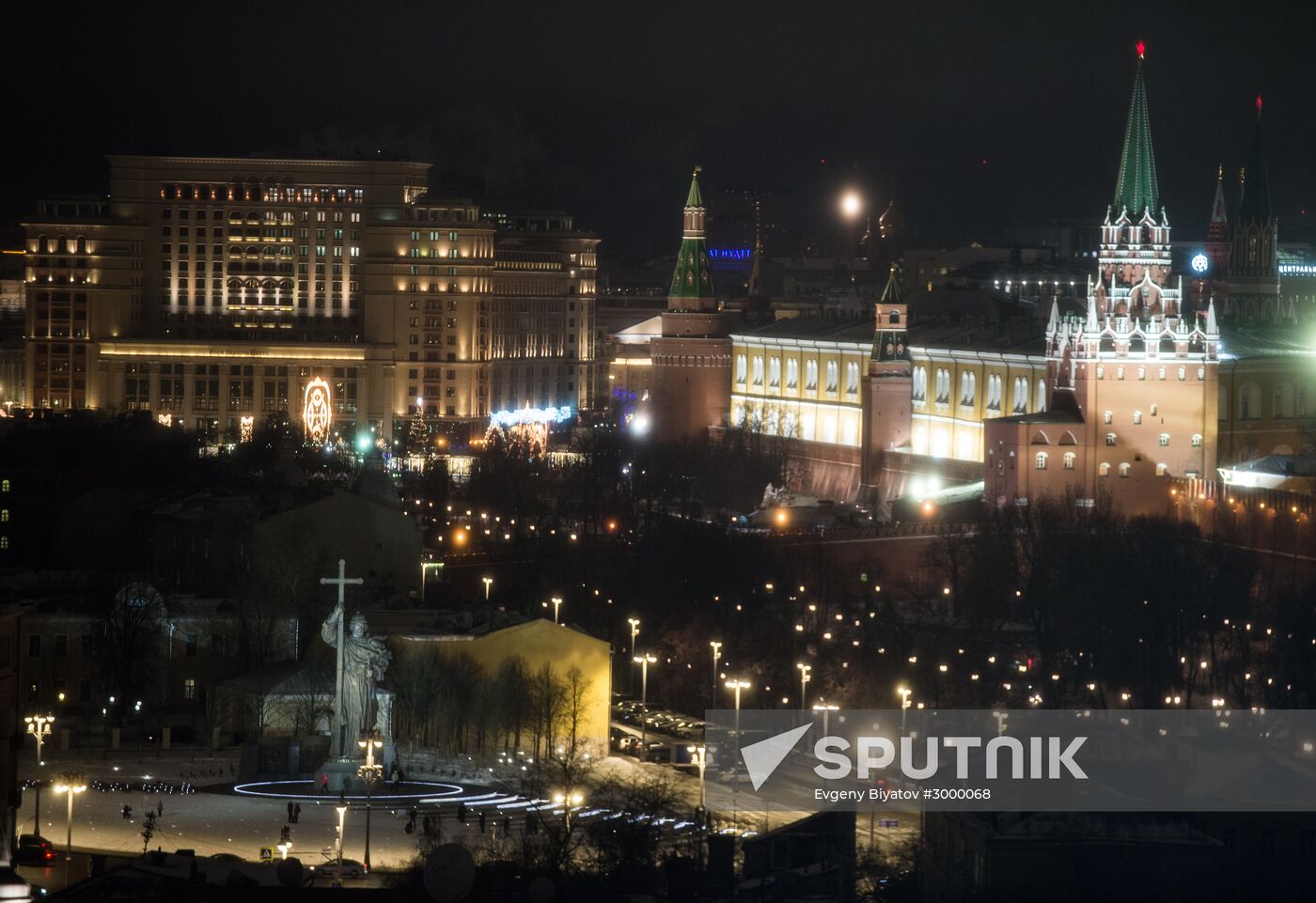 Moscow ahead of New Year