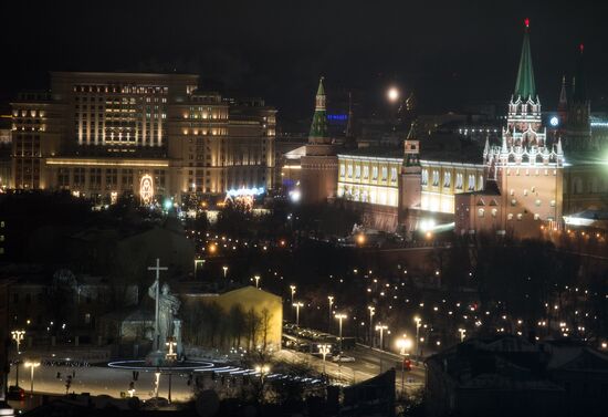 Moscow ahead of New Year