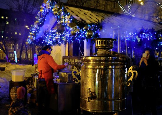 Moscow ahead of New Year