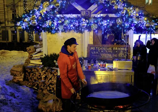 Moscow ahead of New Year
