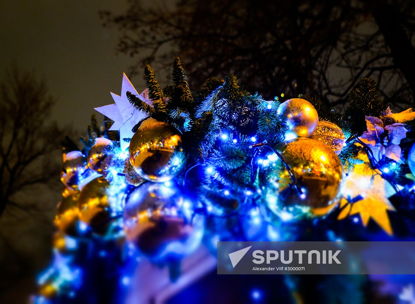 Moscow ahead of New Year