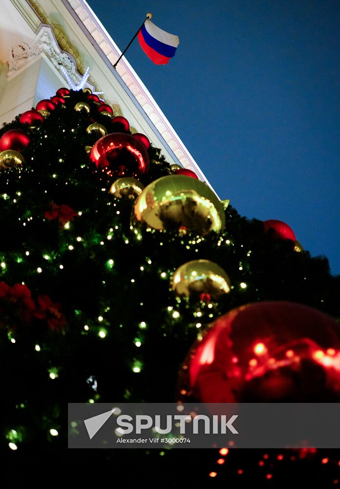 Moscow ahead of New Year