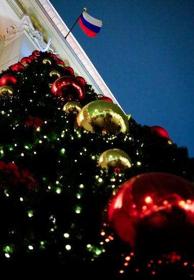 Moscow ahead of New Year