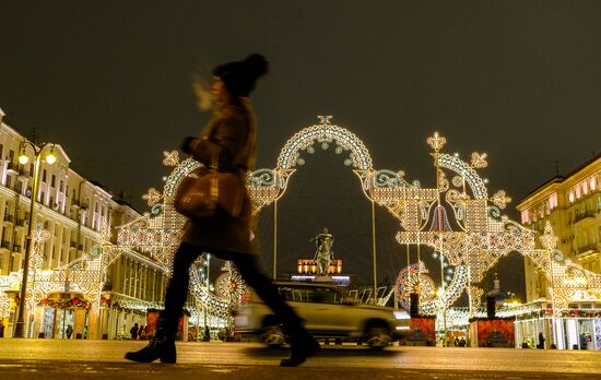 Moscow ahead of New Year