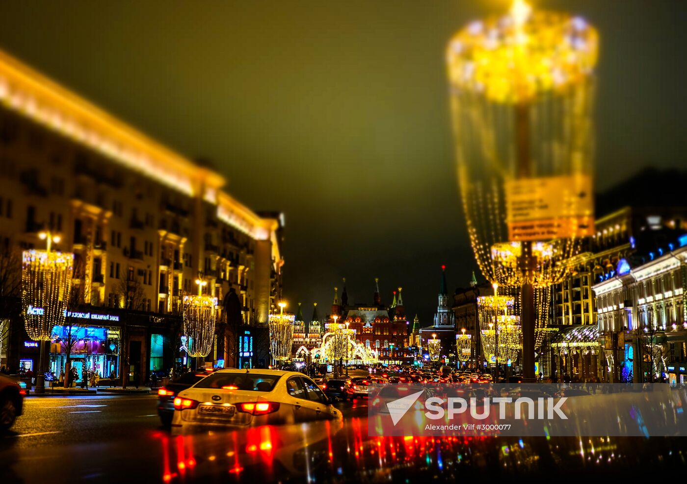 Moscow ahead of New Year