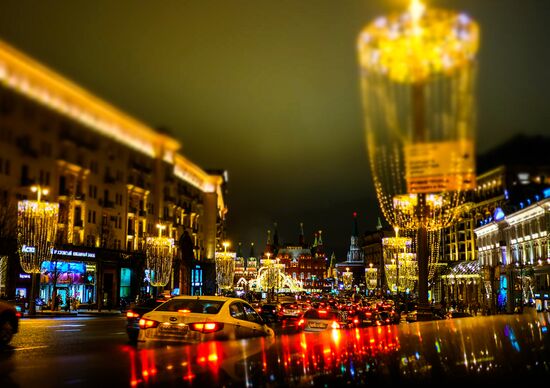 Moscow ahead of New Year