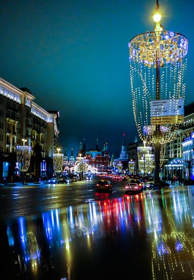 Moscow ahead of New Year