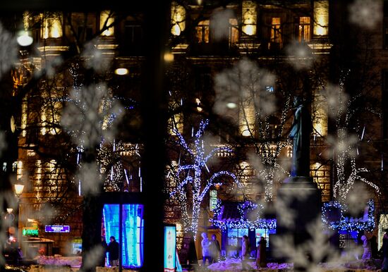 Moscow ahead of New Year